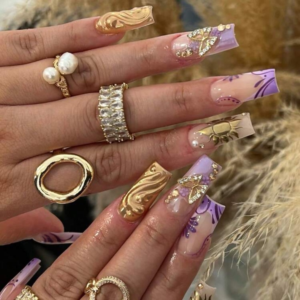 24pc Press On Nail Set from the Nail Bar 💅